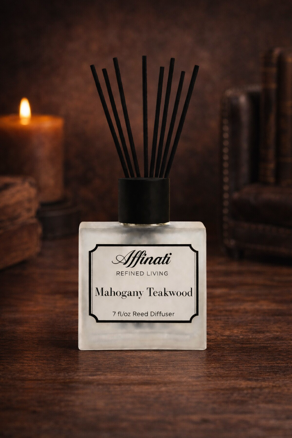 Mahogany Teakwood Reed Diffuser