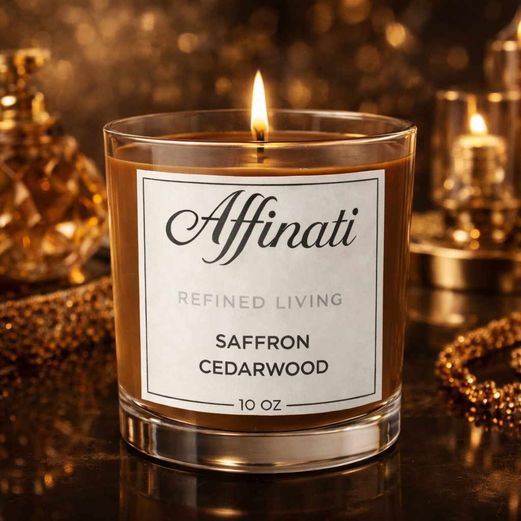 Saffron Cedarwood Original Candle