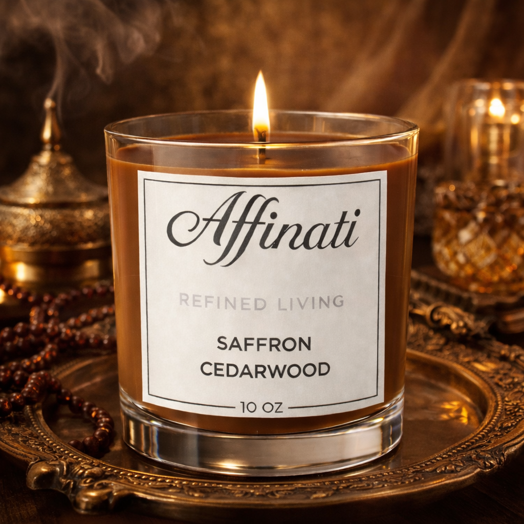 Saffron Cedarwood Original Candle