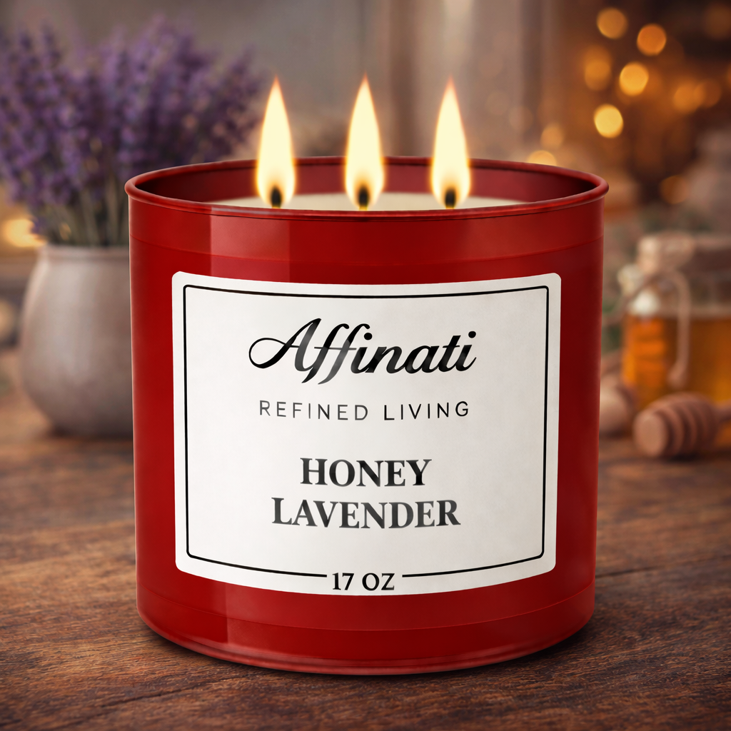 3-Wick Honey Lavender Candle