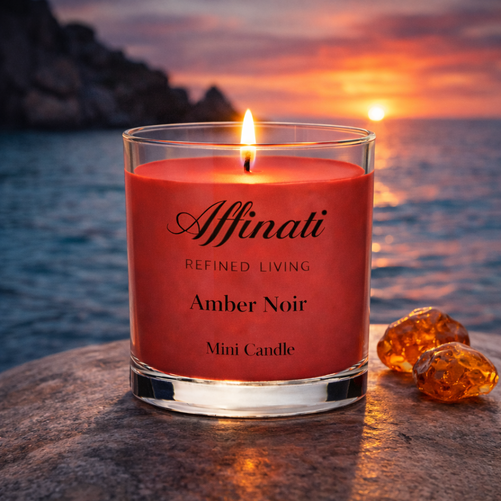 Amber Noir Mini Candle
