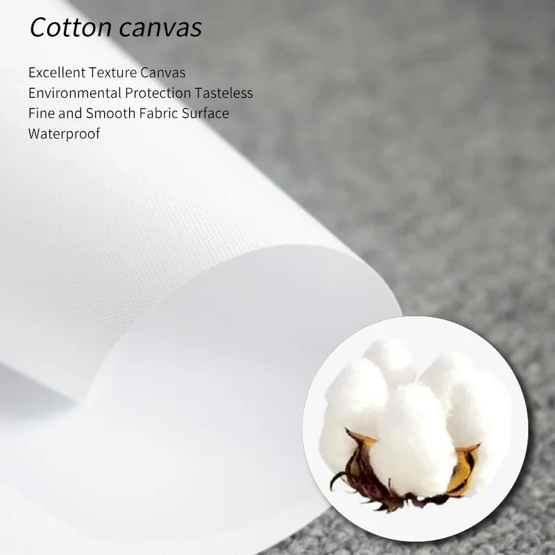 DecorBites™ Minimalist Black and White Bauhaus Canvas Print
