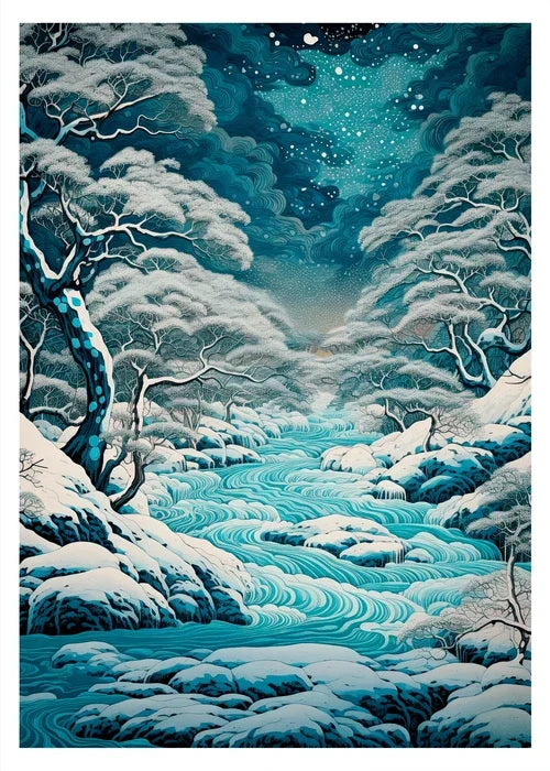 DecorBites™ Hokusai Japanese Canvas Art Print Home Decor