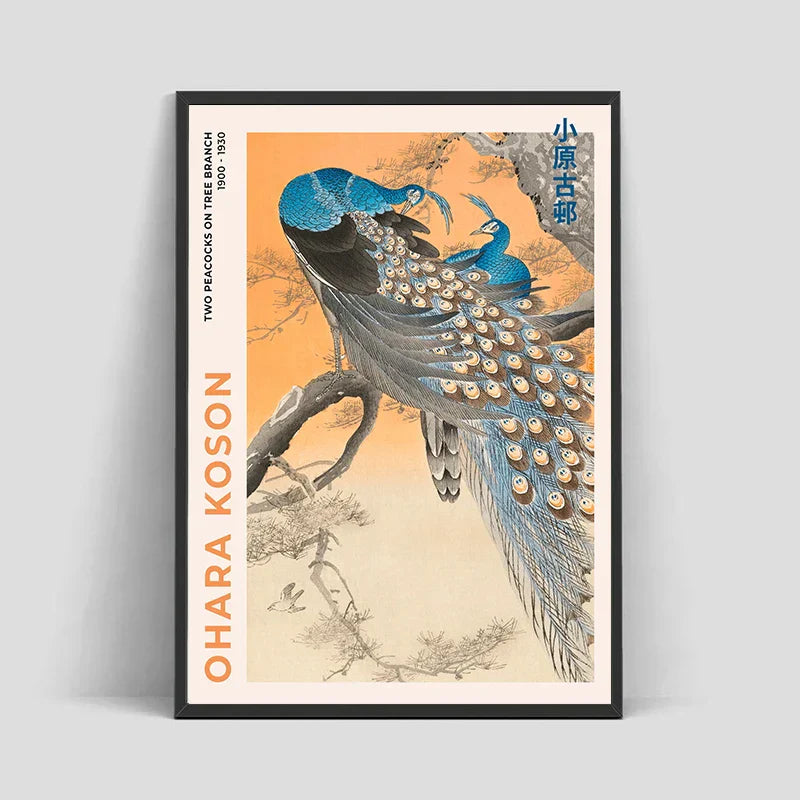 DecorBites™ Hokusai Japanese Canvas Art Print Home Decor