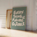 DecorBites™ Inspirational Quote Poster for Home or Office