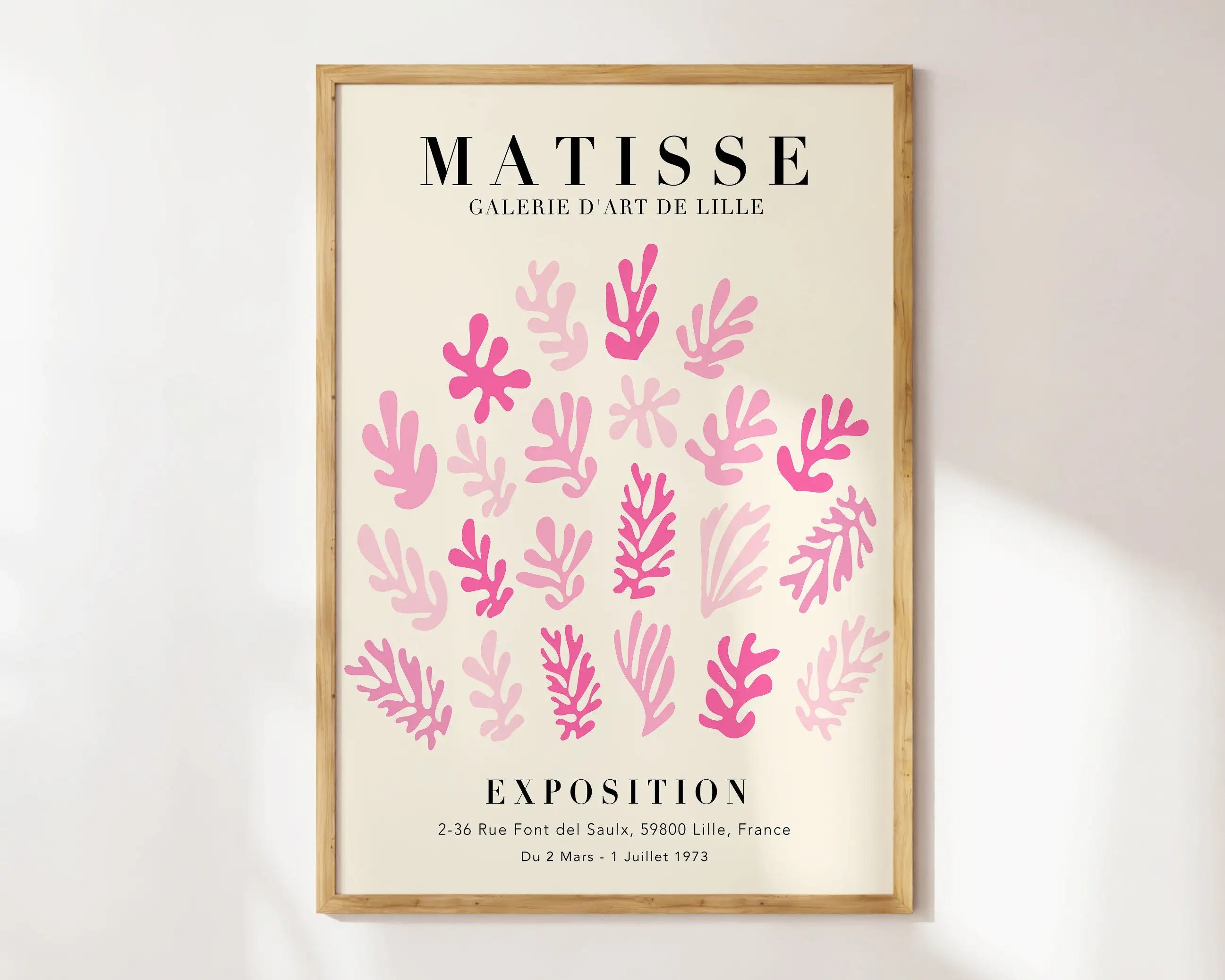 DecorBites™ Matisse Botanical Flower Poster Collection