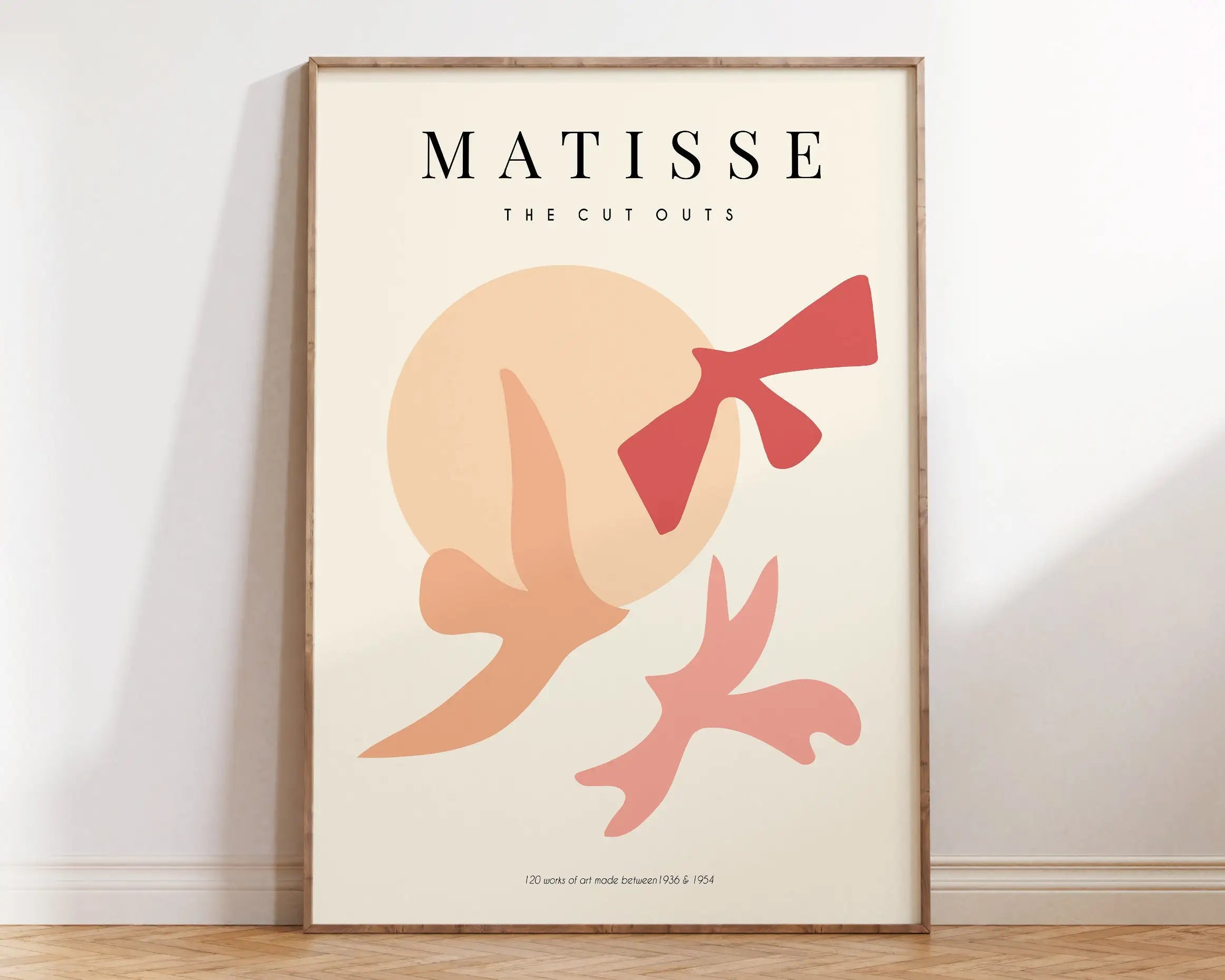 DecorBites™ Matisse Botanical Flower Poster Collection