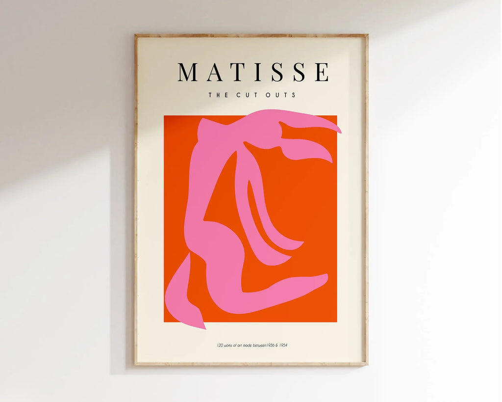 DecorBites™ Matisse Botanical Flower Poster Collection