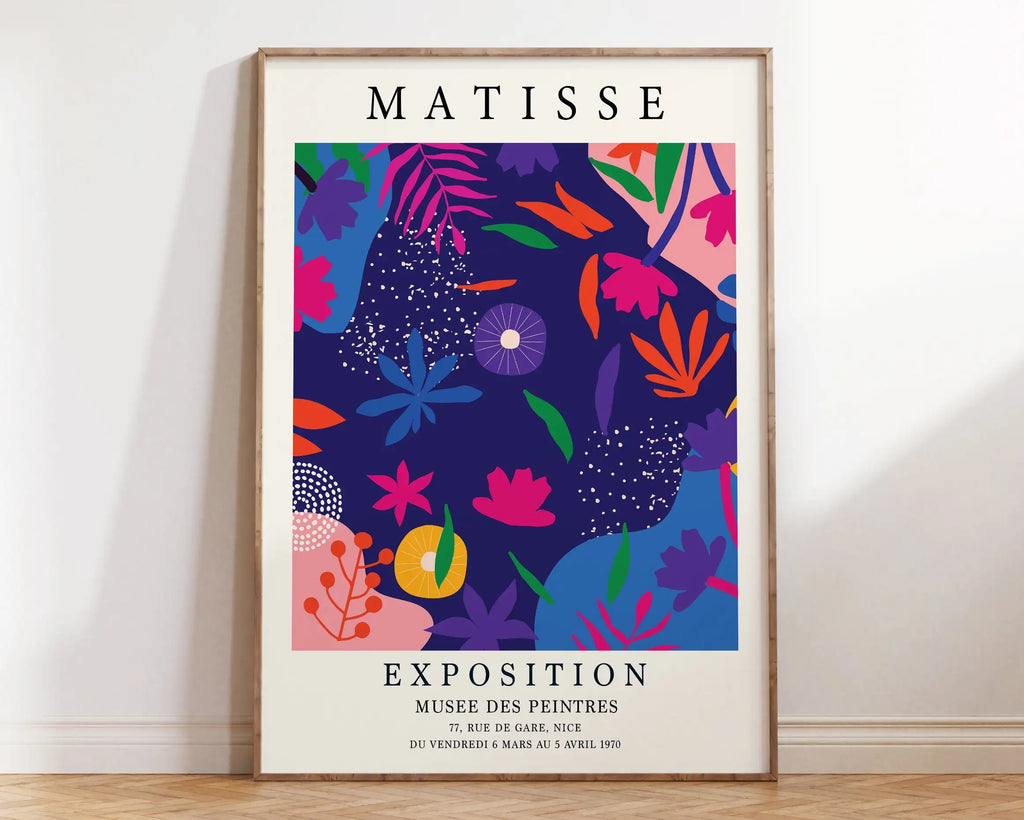 DecorBites™ Matisse Floral Art Print Collection