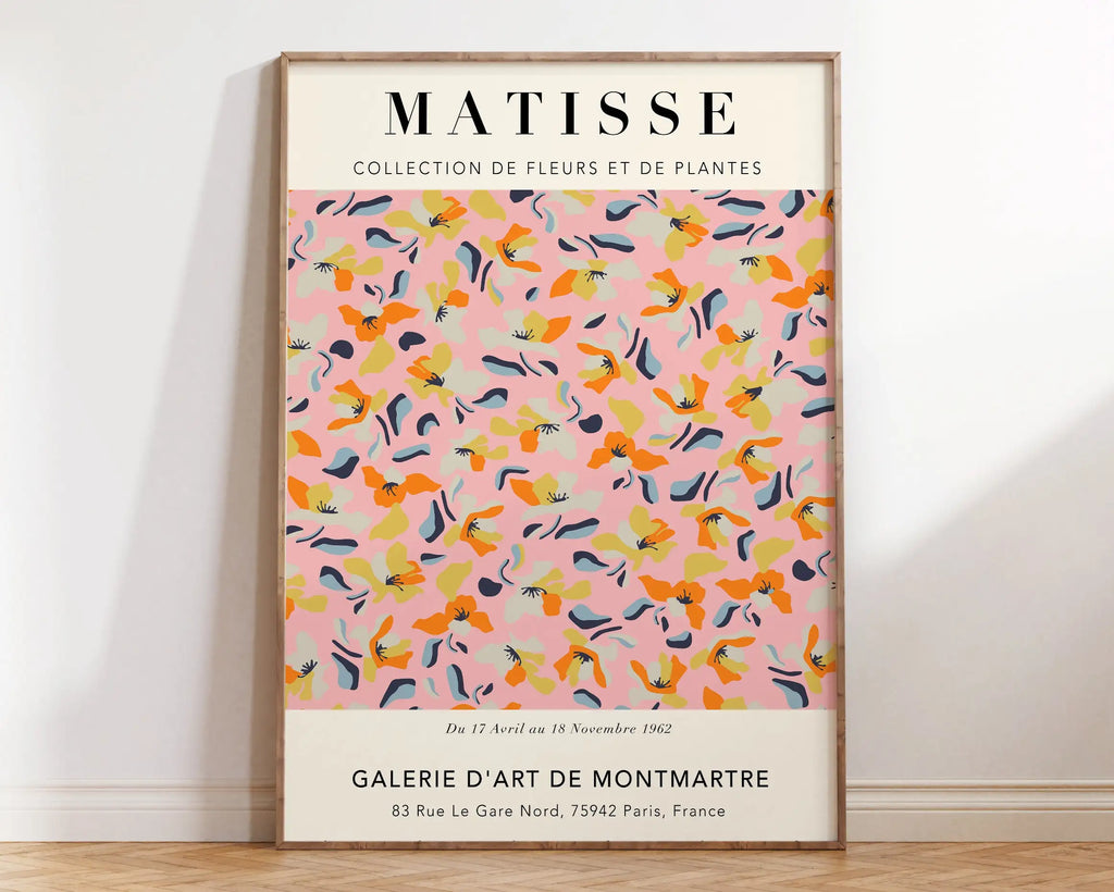 DecorBites™ Matisse Floral Art Prints and Canvas