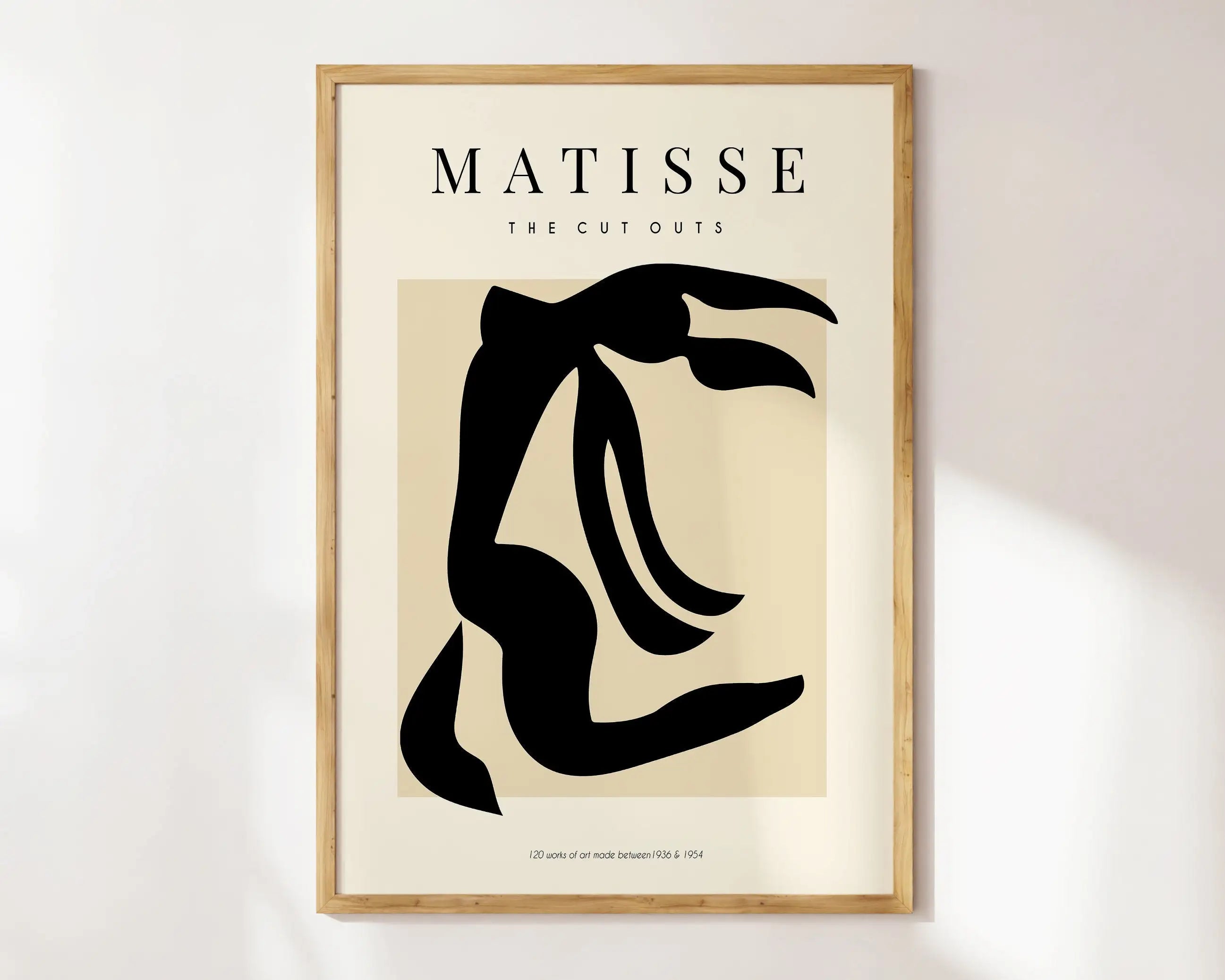 DecorBites™ Matisse Floral Art Prints - Botanical Collection