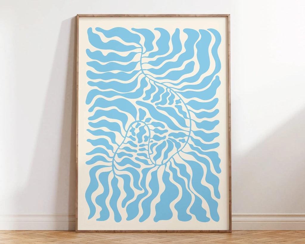 DecorBites™ Matisse Floral Prints- Abstract Flowers Canvas Exhibition