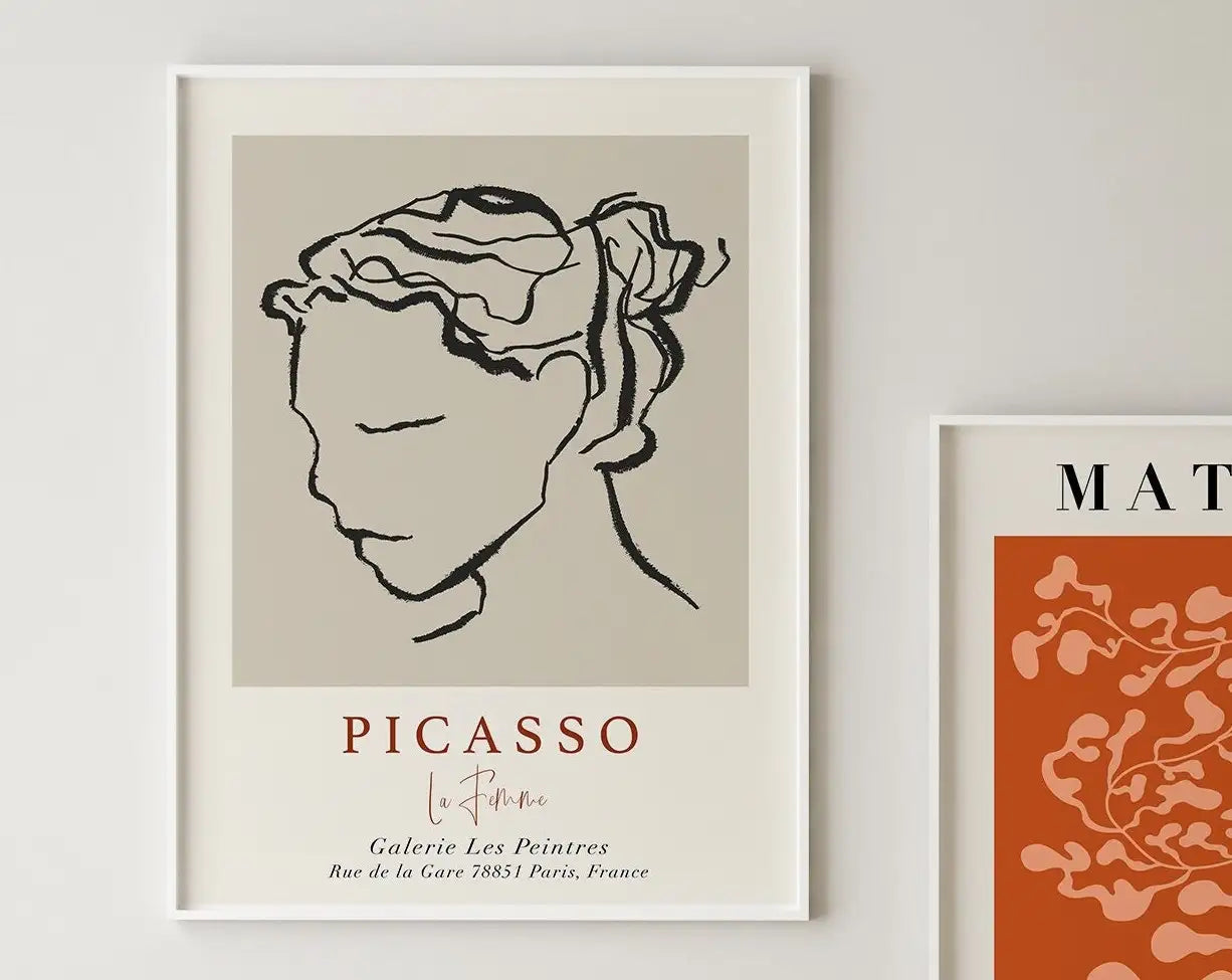 DecorBites™ Matisse Floral Prints and Canvas Art