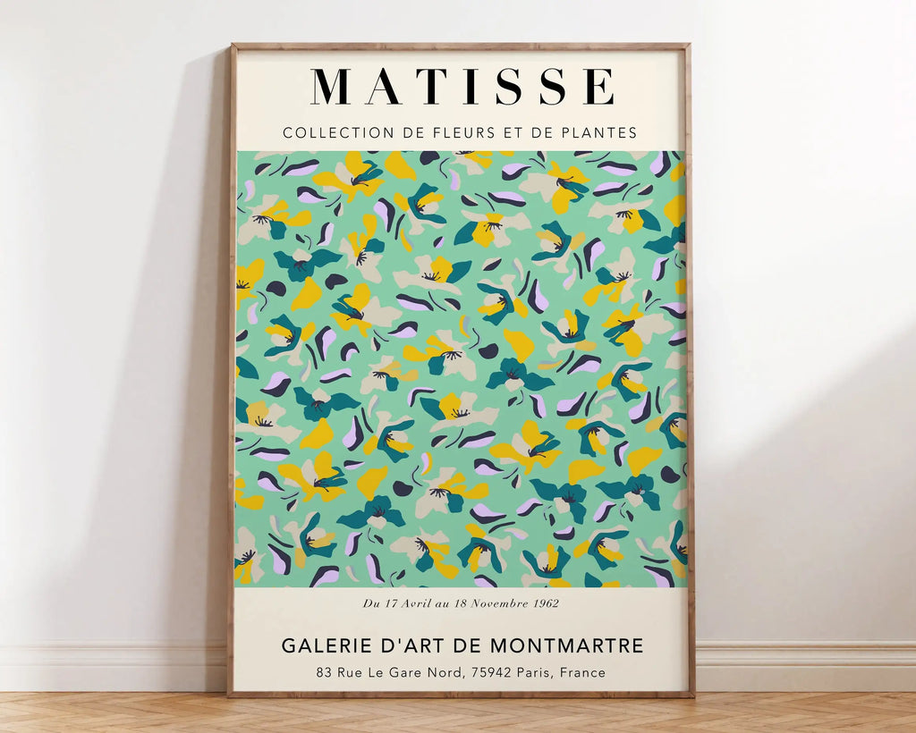 DecorBites™ Matisse Floral Prints and Canvas Art