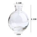 DecorBites™ Mini Glass Flower Vase for Home Decor