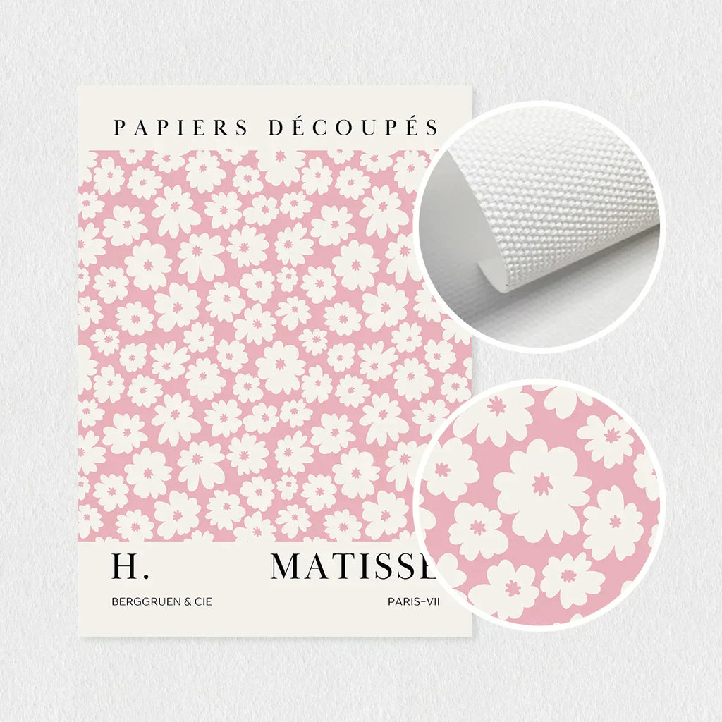 DecorBites™ Pink Abstract Sage Wall Art Set