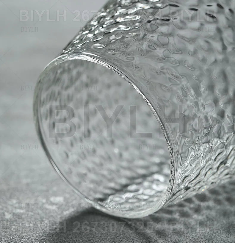 DecorBites™ Small Transparent Glass Vase for Home Decor