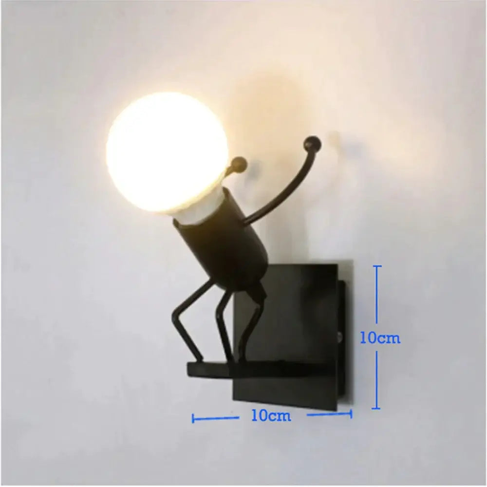 DecorBites™ Modern Creative Minimalism Metal Robot Ants Lamps for Kids Baby Living room