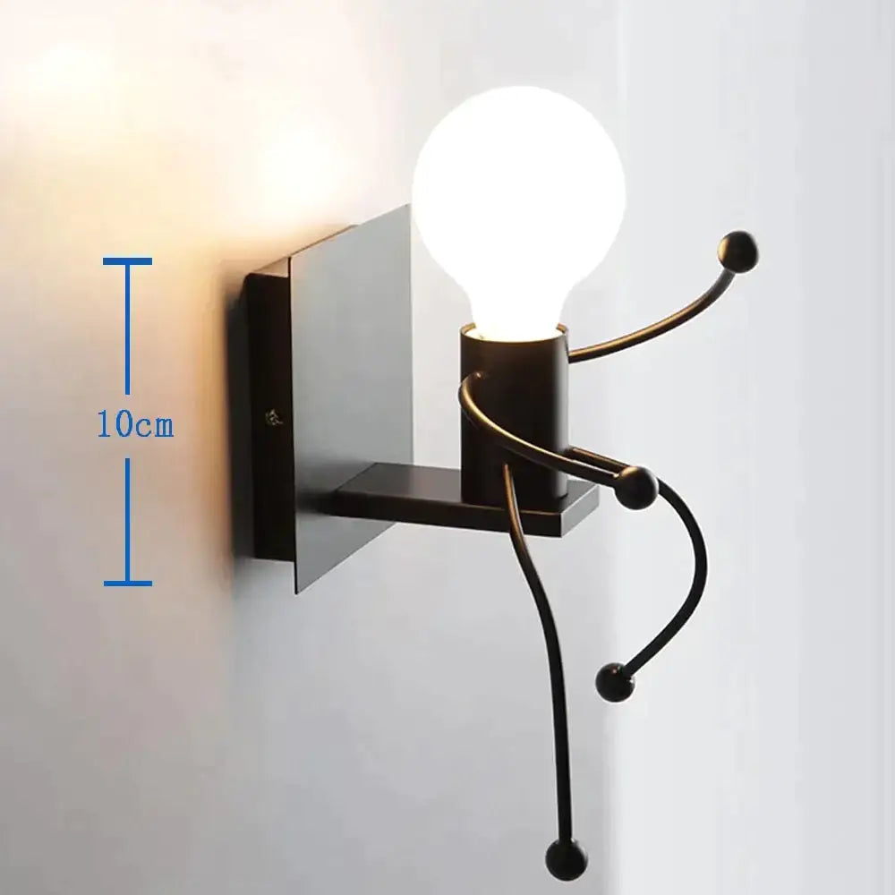 DecorBites™ Modern Creative Minimalism Metal Robot Ants Lamps for Kids Baby Living room