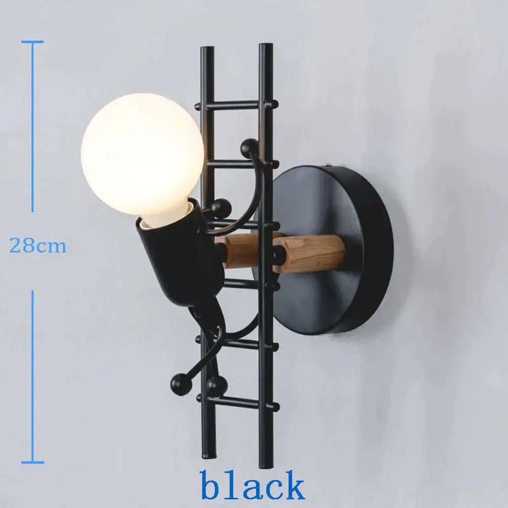 DecorBites™ Modern Creative Minimalism Metal Robot Ants Lamps for Kids Baby Living room