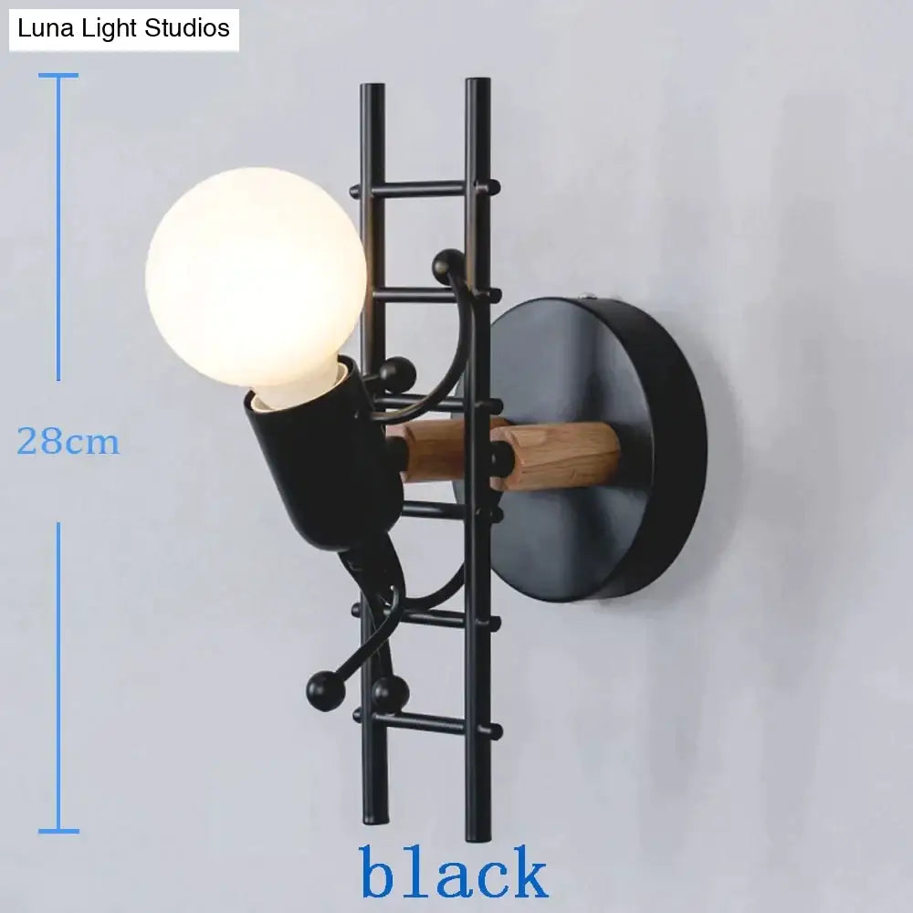 DecorBites™ Modern Creative Minimalism Metal Robot Ants Lamps for Kids Baby Living room