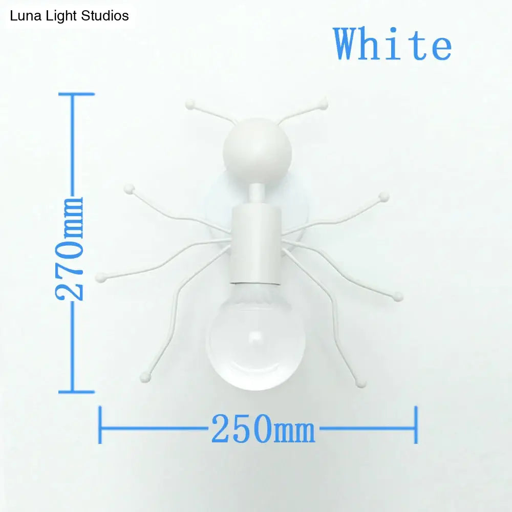 DecorBites™ Modern Creative Minimalism Metal Robot Ants Lamps for Kids Baby Living room