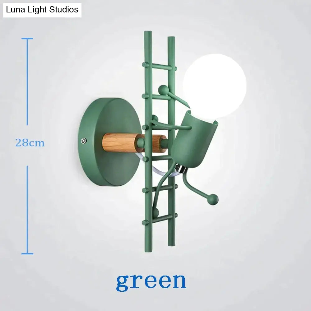 DecorBites™ Modern Creative Minimalism Metal Robot Ants Lamps for Kids Baby Living room