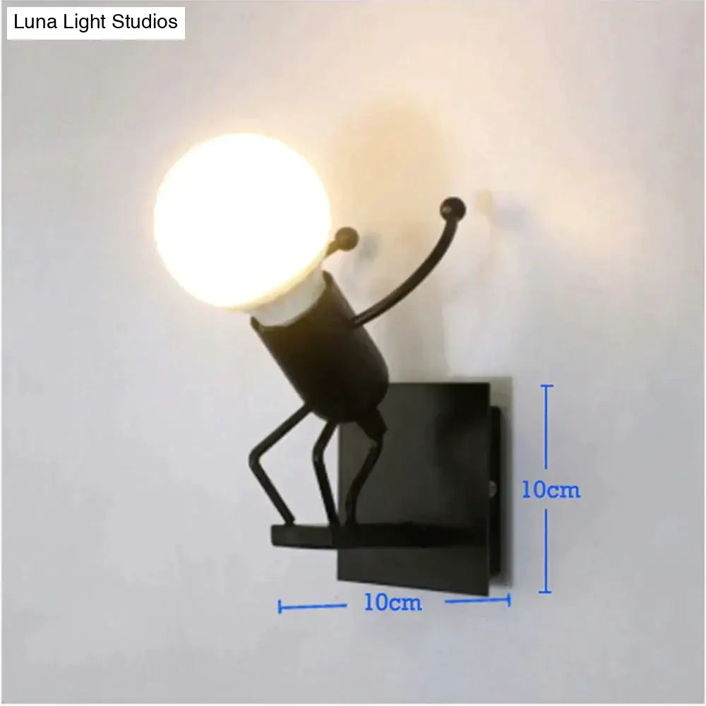 DecorBites™ Modern Creative Minimalism Metal Robot Ants Lamps for Kids Baby Living room