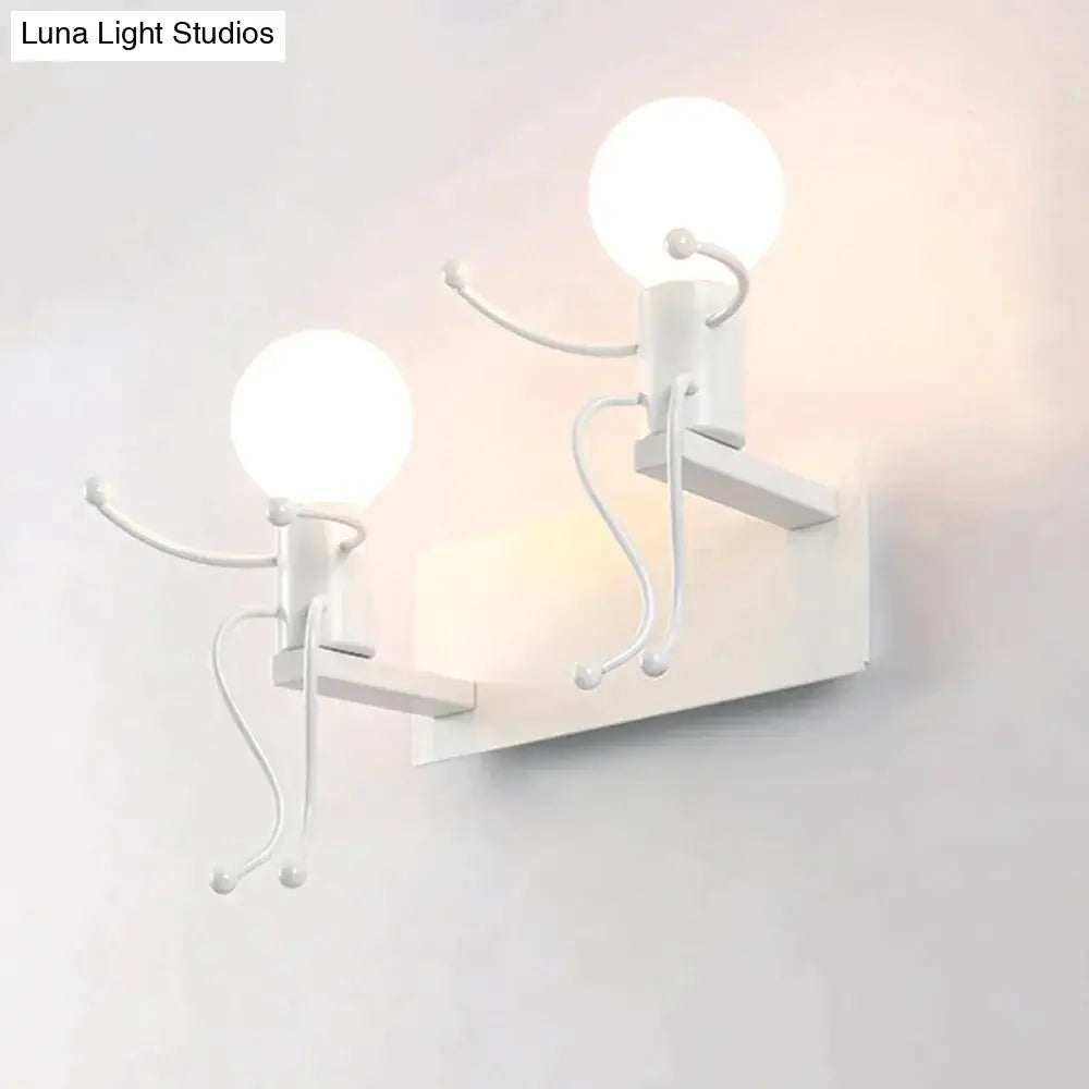 DecorBites™ Modern Creative Minimalism Metal Robot Ants Lamps for Kids Baby Living room