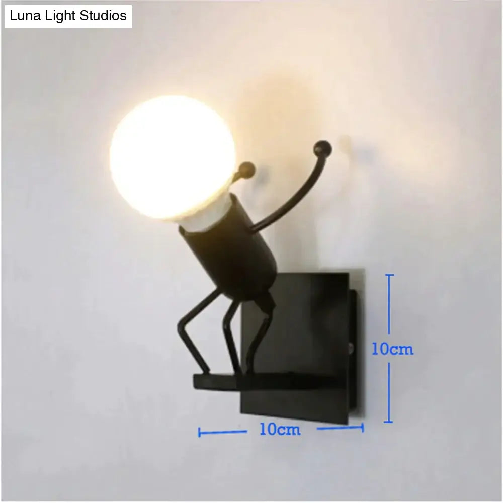 DecorBites™ Modern Creative Minimalism Metal Robot Ants Lamps for Kids Baby Living room