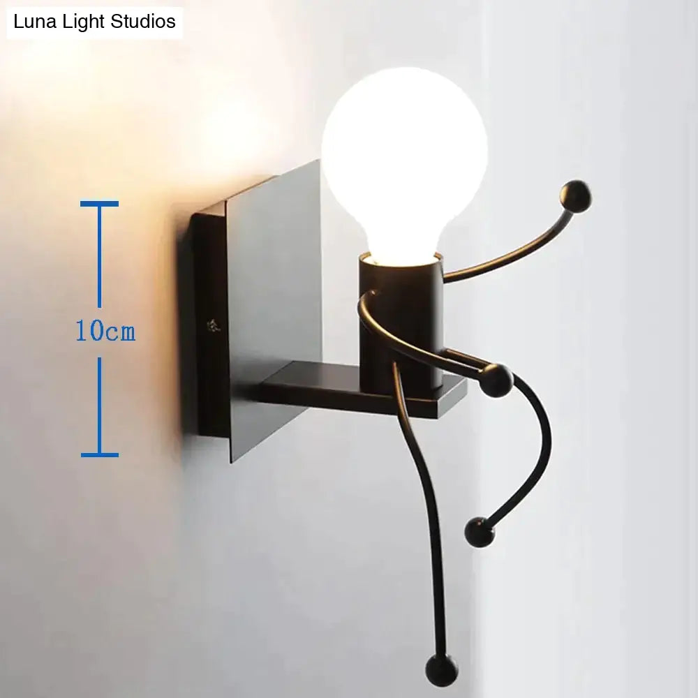 DecorBites™ Modern Creative Minimalism Metal Robot Ants Lamps for Kids Baby Living room