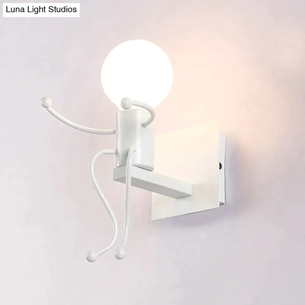 DecorBites™ Modern Creative Minimalism Metal Robot Ants Lamps for Kids Baby Living room