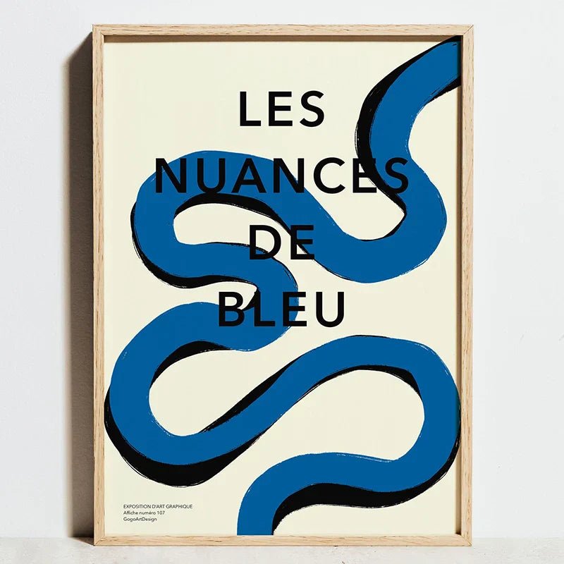 DecorBites™ Modern Geometric Bauhaus Exhibition Posters