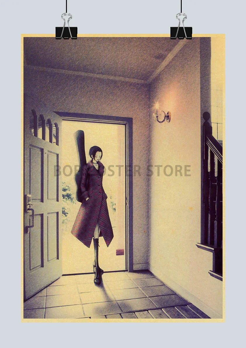DecorBites™ NANA Anime Poster Set – Retro Style