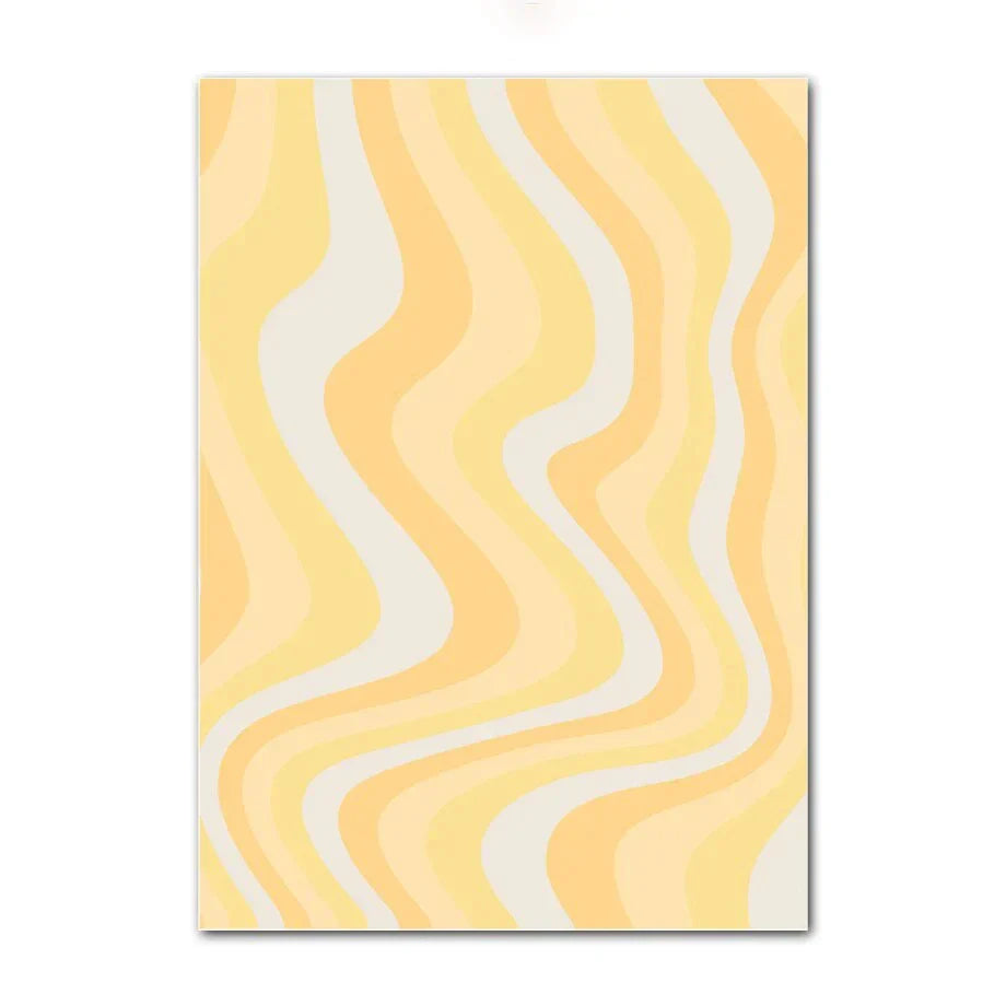 DecorBites™ Pastel Purple Abstract Wall Art Print