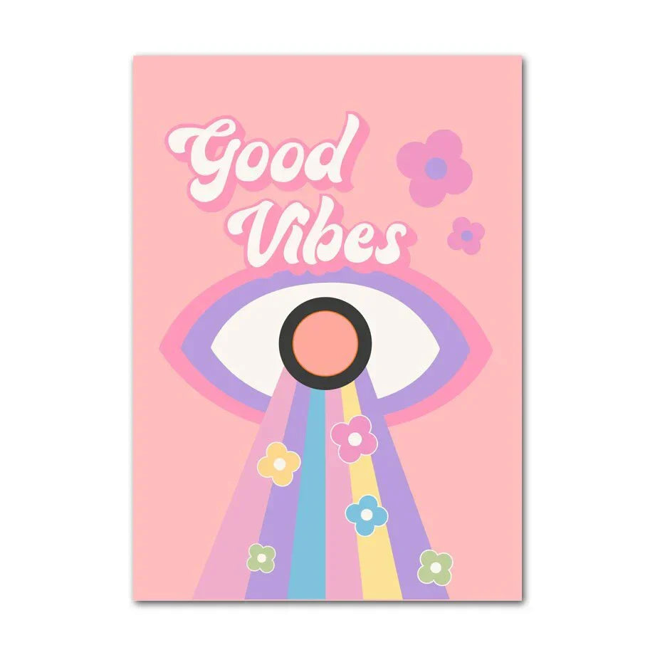 DecorBites™ Pastel Purple Abstract Wall Art Print