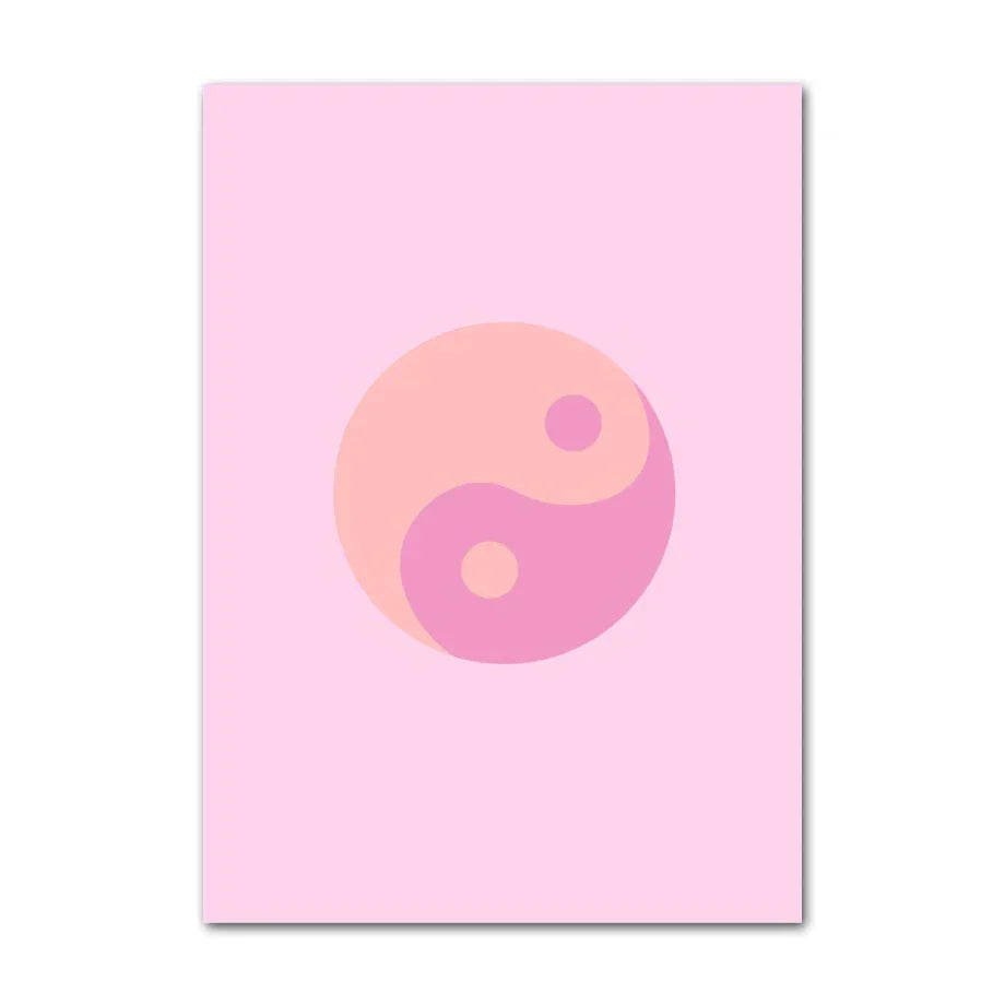 DecorBites™ Pastel Purple Abstract Wall Art Print
