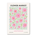 DecorBites™ Pastel Wall Art Poster Print - Abstract Danish Flower