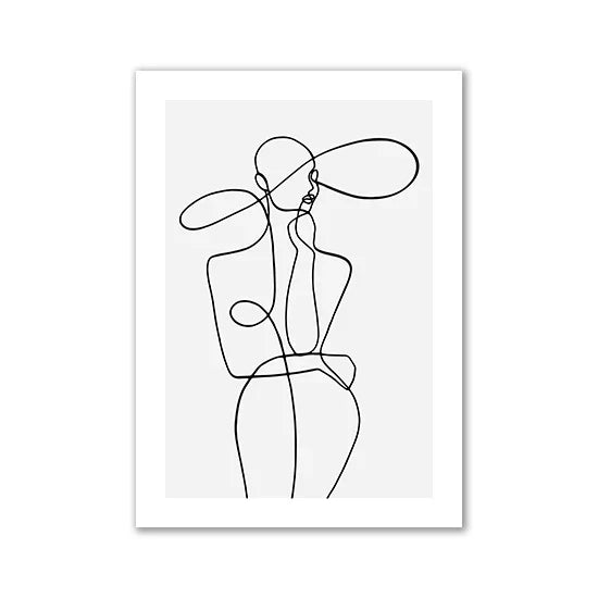 DecorBites™ Pink Aesthetic Wall Art Decor for Girl's Bedroom