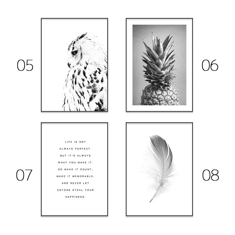 DecorBites™ Pink Aesthetic Wall Art Posters - Modern Decor