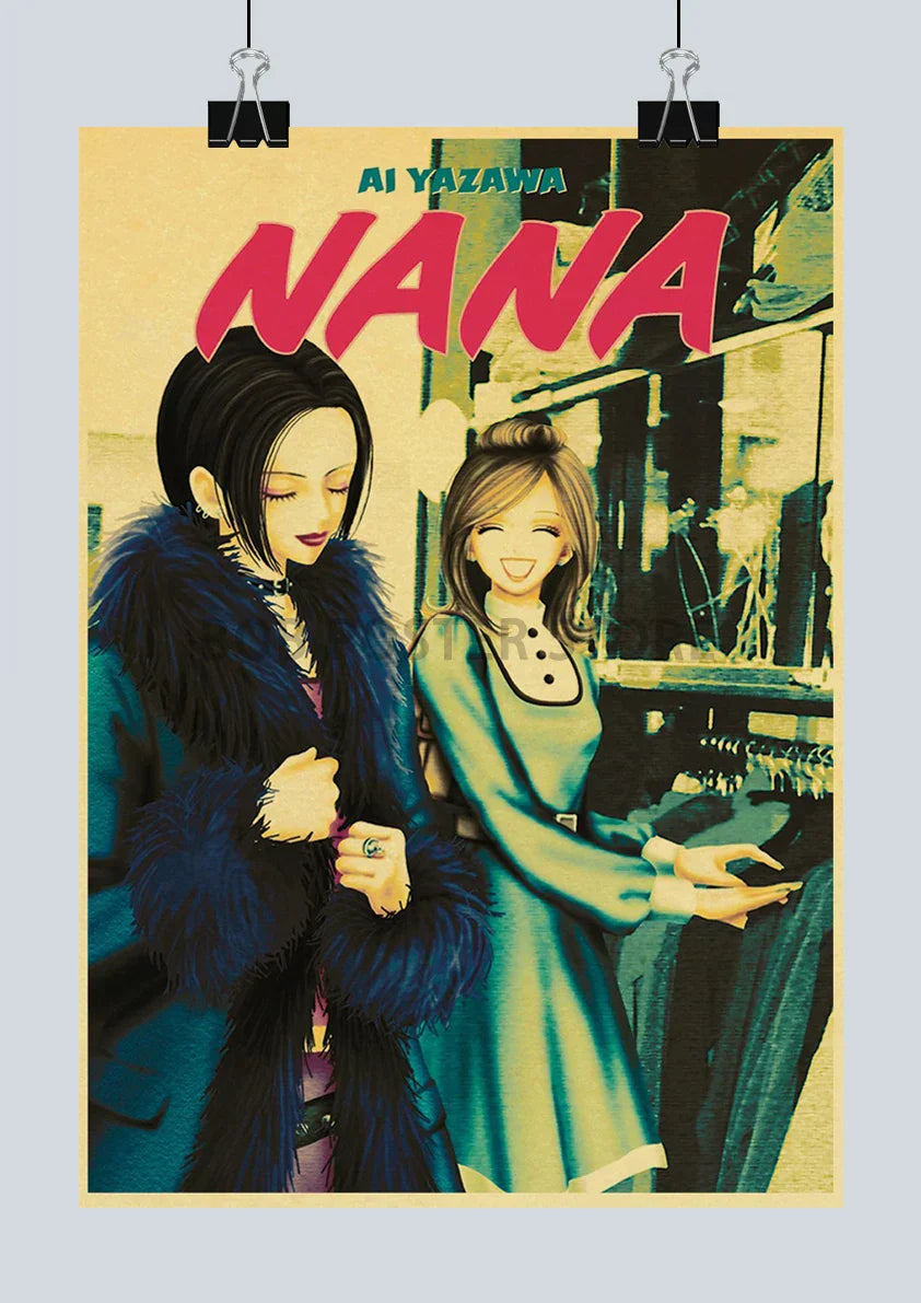 DecorBites™ Retro Anime NANA Poster Set - 2021 Nostalgic Decor