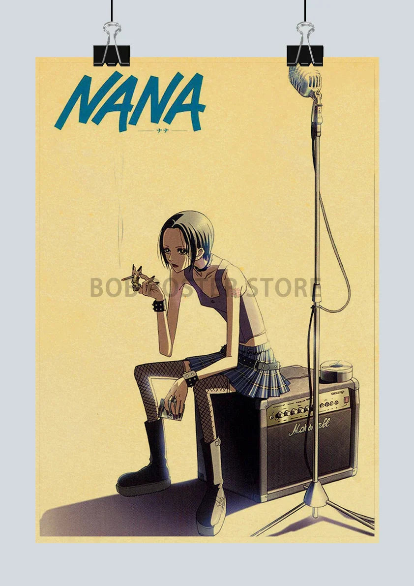 DecorBites™ Retro Anime NANA Poster Set - 2021 Nostalgic Decor