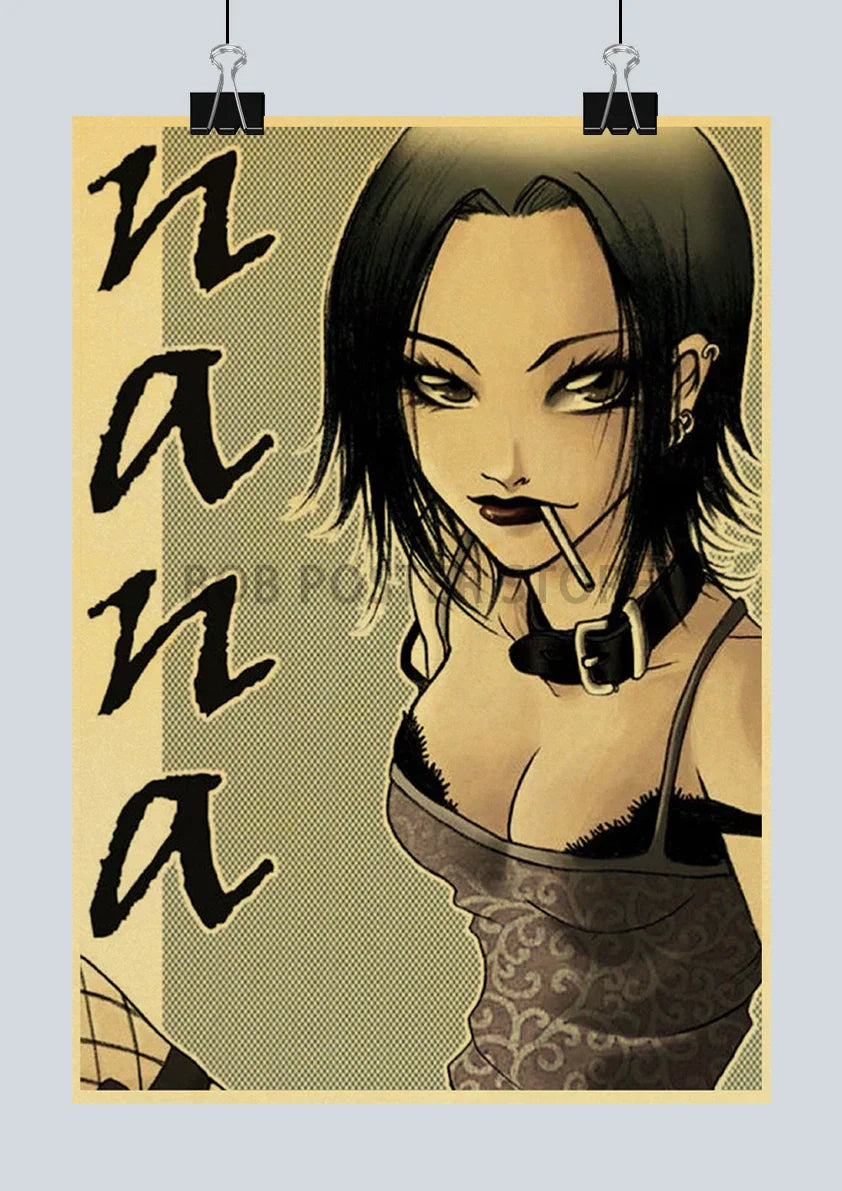 DecorBites™ Retro Anime NANA Poster Set - 2021 Nostalgic Decor