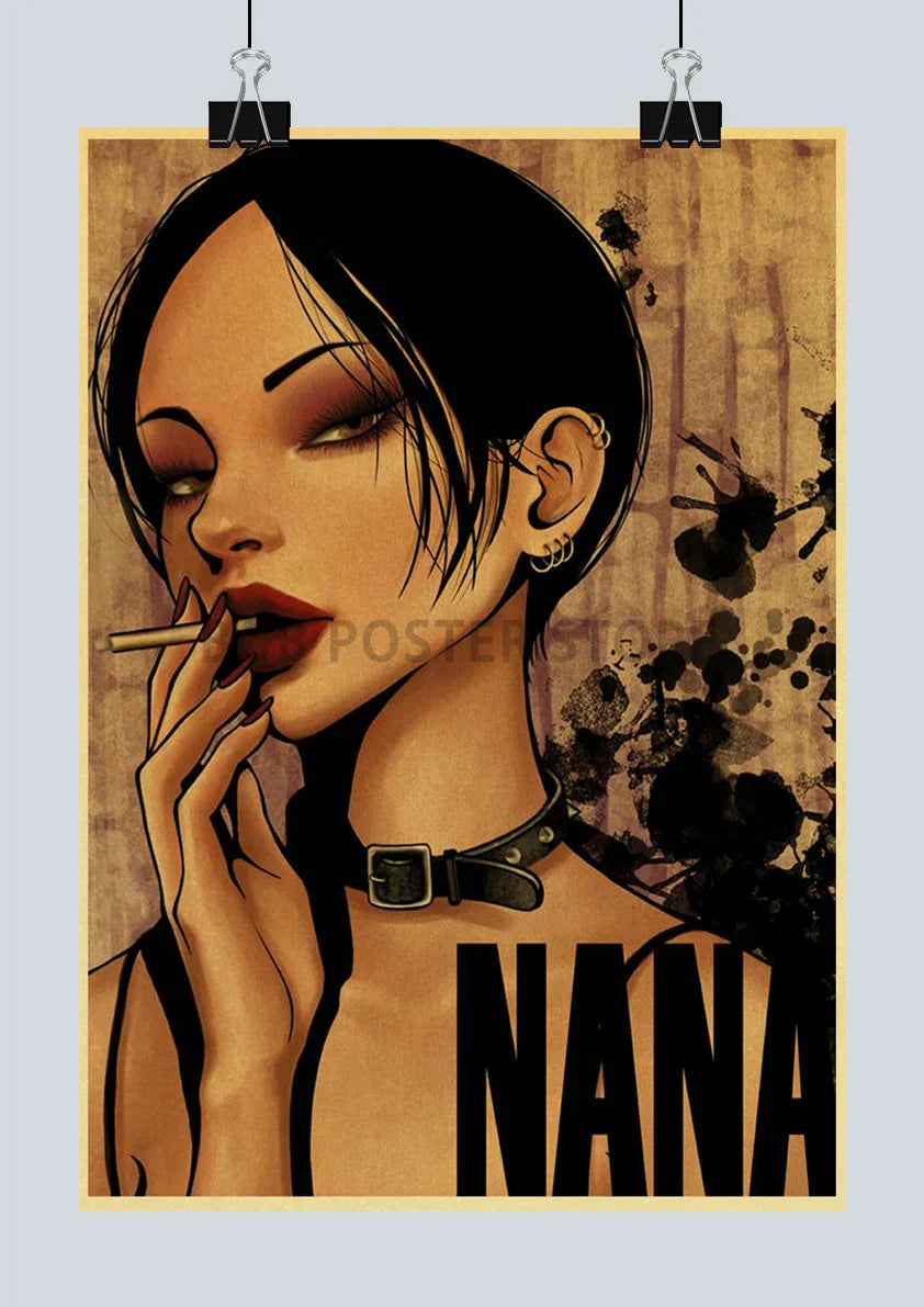 DecorBites™ Retro Anime NANA Poster Set - 2021 Nostalgic Decor