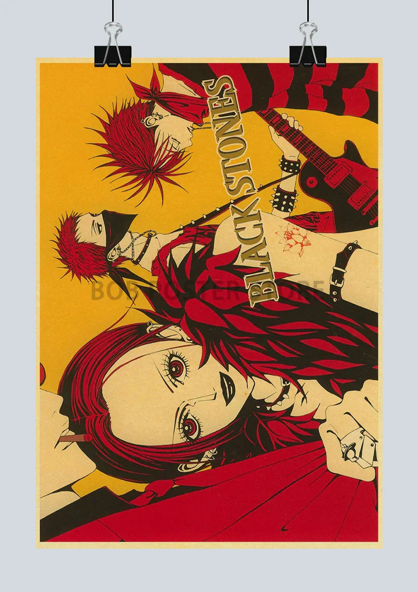 DecorBites™ Retro Anime NANA Poster Set - 2021 Nostalgic Decor