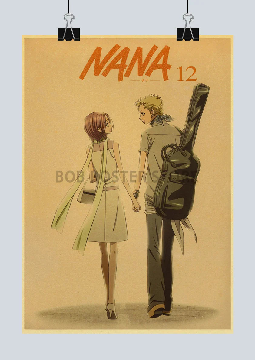 DecorBites™ Retro Anime NANA Poster Set - 2021 Nostalgic Decor