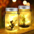 DecorBites™ Solar Mason Jar Fairy Lights for Garden Decoration