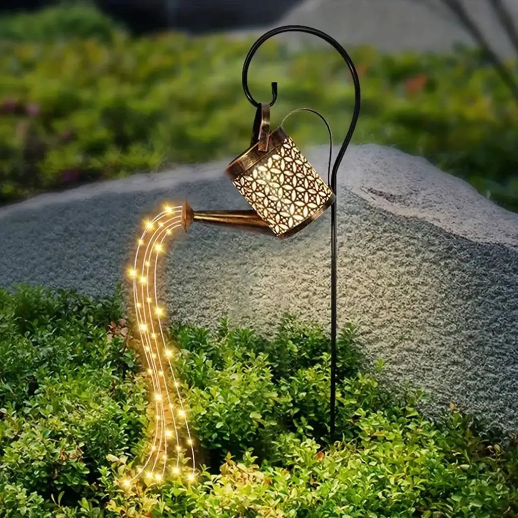DecorBites™ Solar Watering Can Light - Outdoor Decor