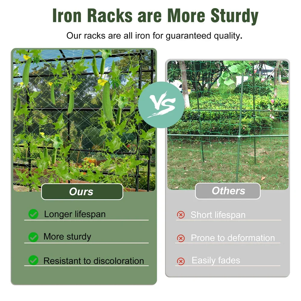 DecorBites™ Tall U-Shaped Garden Plant Trellis